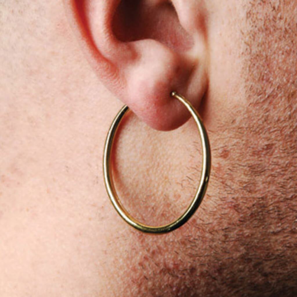 Кольцо в ухо мужское фото
