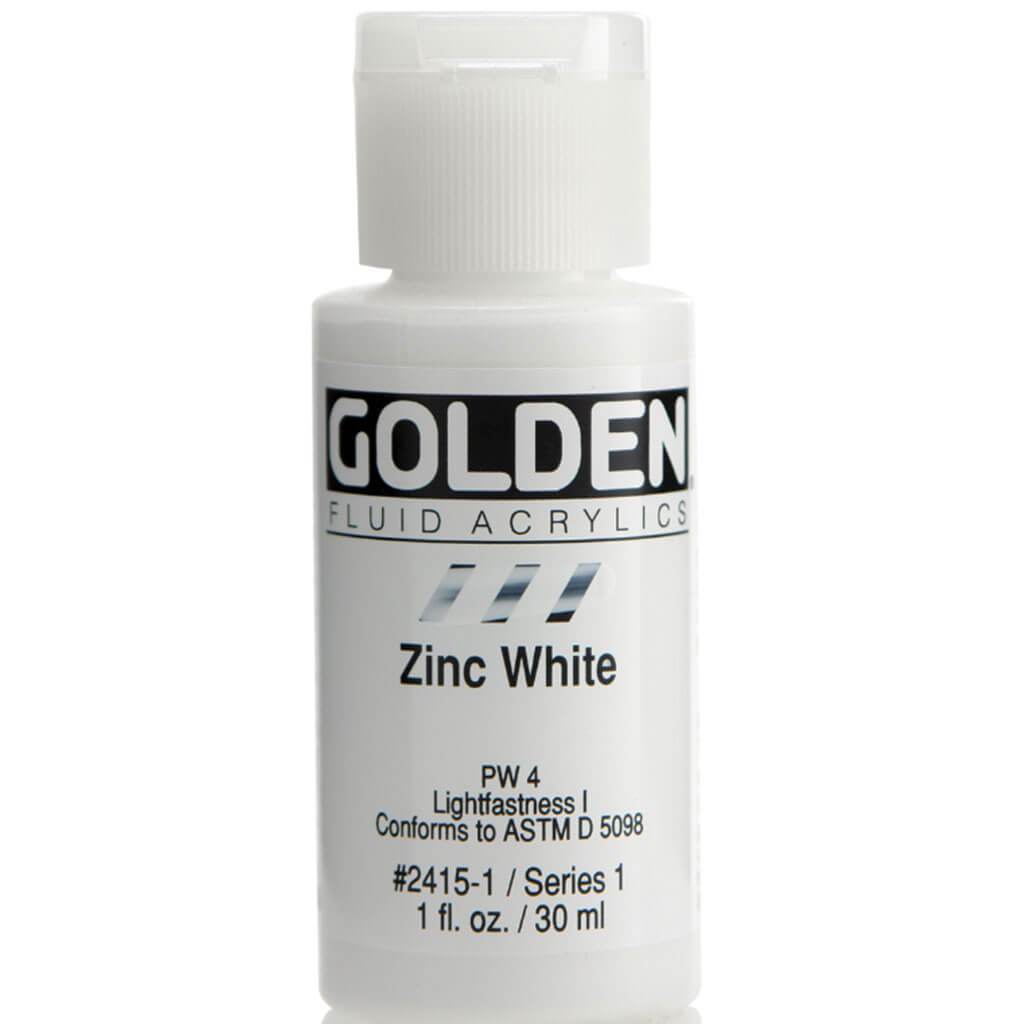 Titanium white. Краска Golden High Flow Titanium White. Zinc White. White Fluid. Белила титановые Golden Heavy.