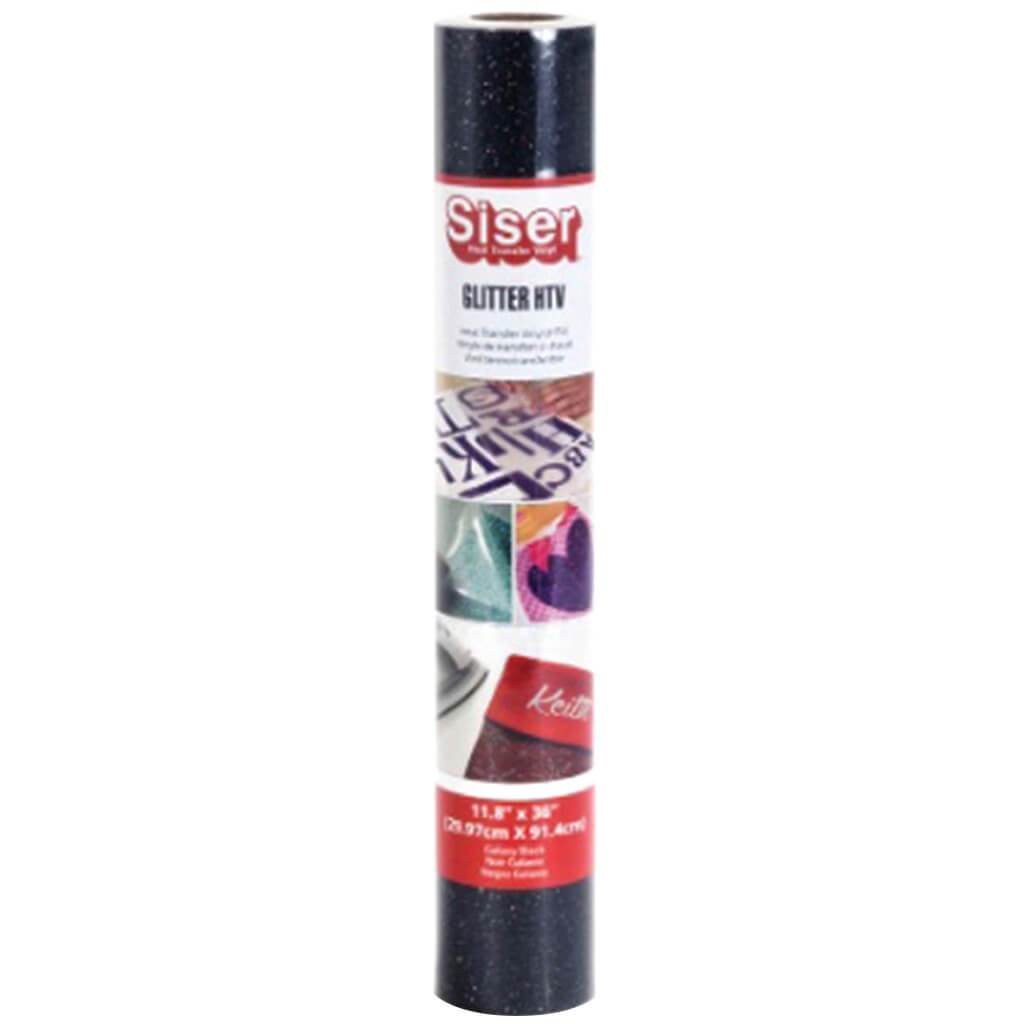 Siser Glitter HTV Vinyl 11.8X36 Roll-Silver