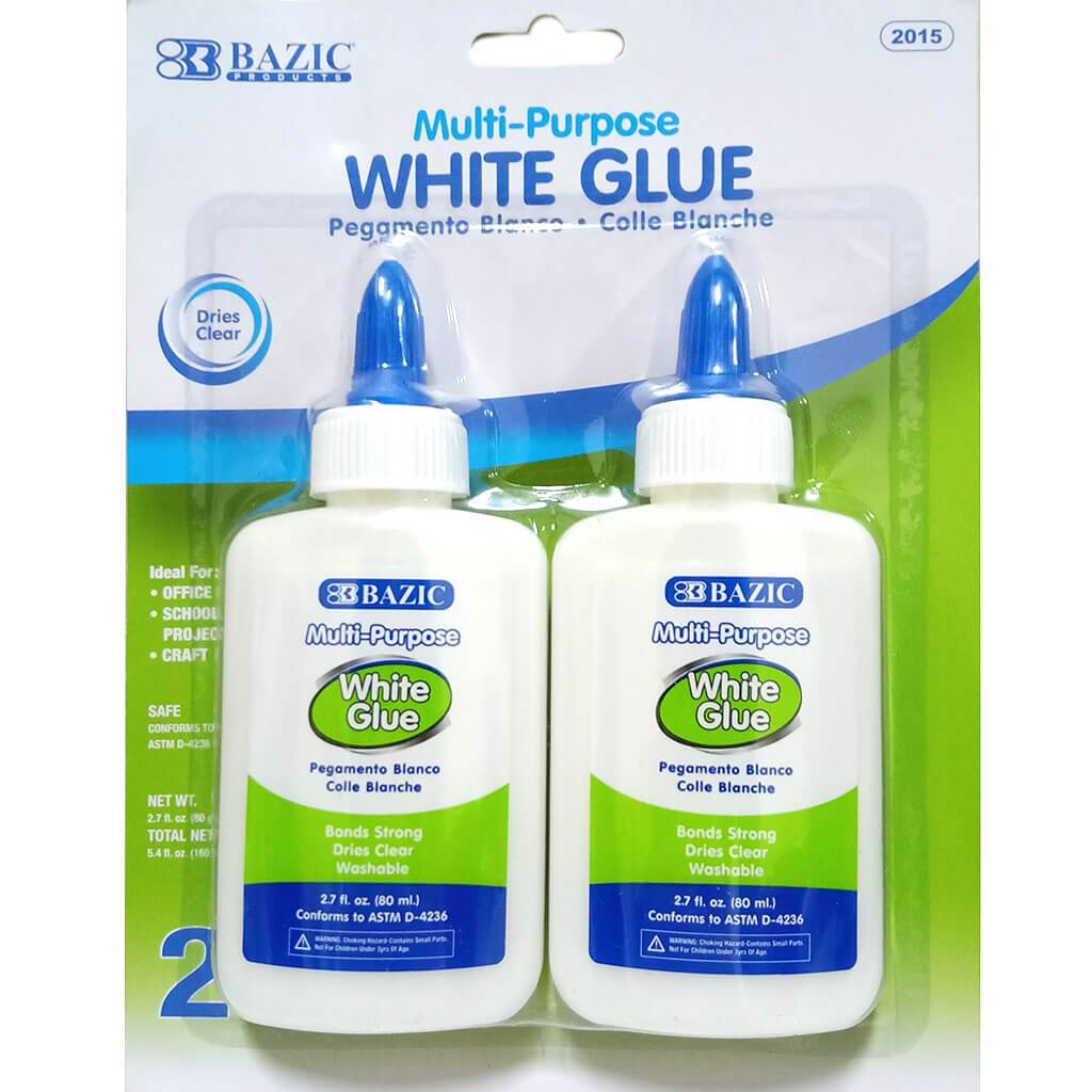 BAZIC 7 5/8 FL OZ (225 mL) Jumbo White Glue Bazic Products