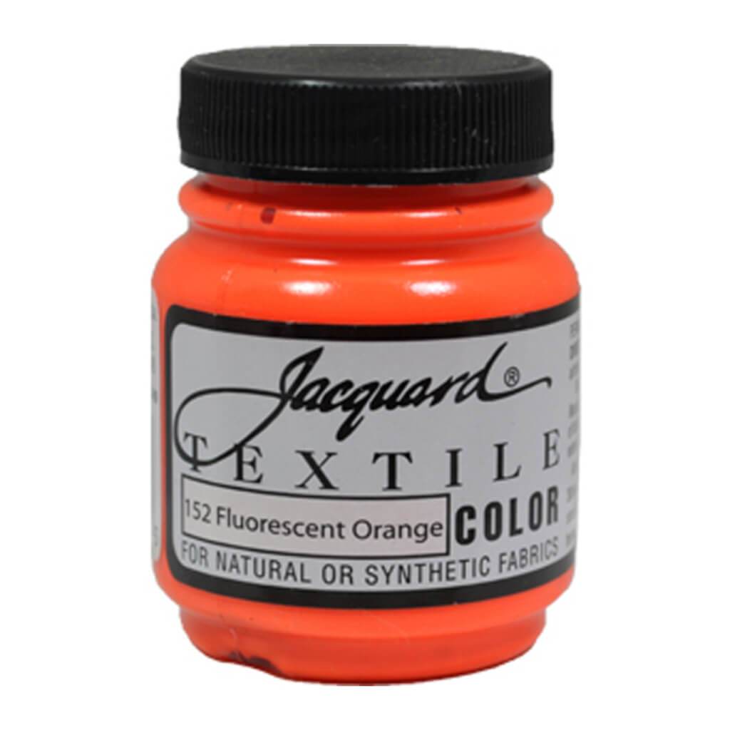 Jacquard Textile Color Fabric Paint 2.25Oz-Orange