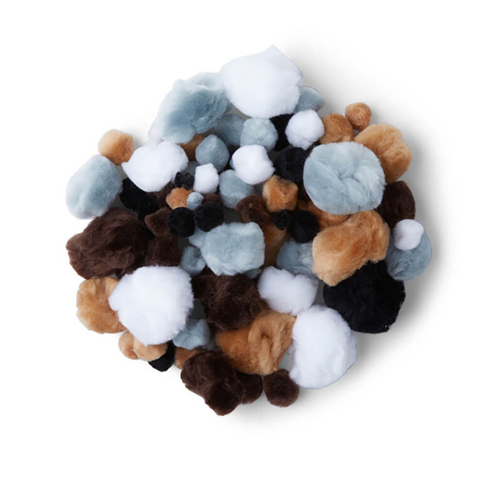 Buy B Vishal Pom Pom - Assorted Colour Online at Best Price of Rs 99 -  bigbasket