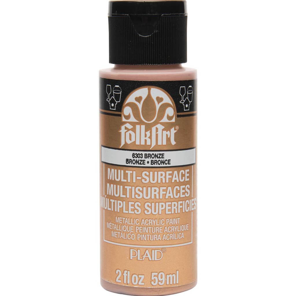 FolkArt® Multi-Surface Glitter Acrylic Paint