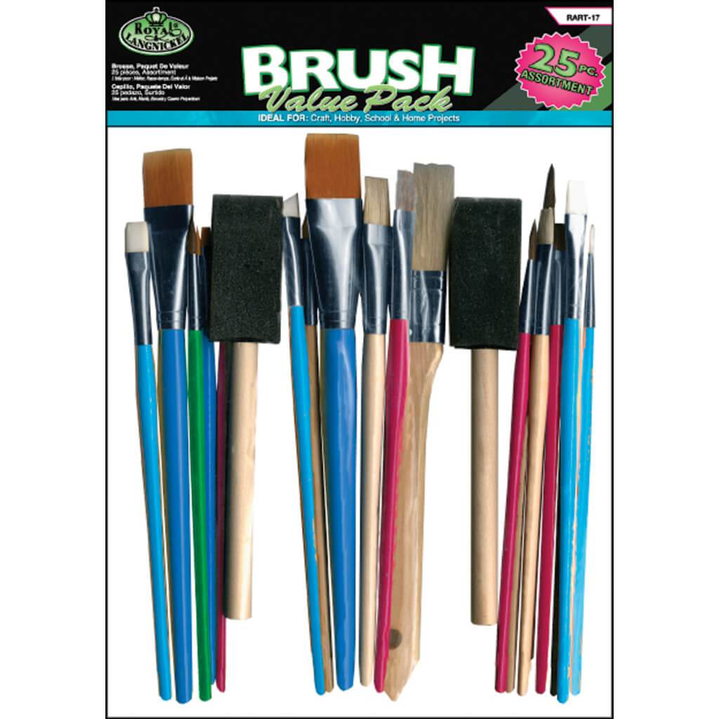 Royal Brush Set Value 25pc All Media
