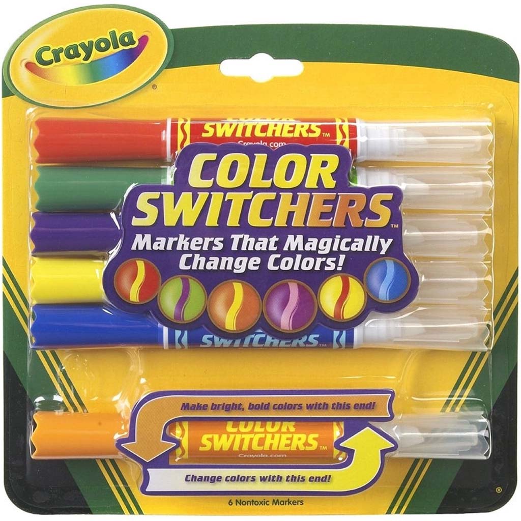 Crayola 8pk Doodle & Draw Color Change Doodle Markers