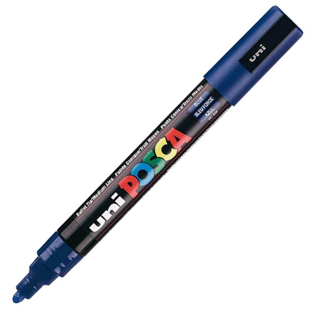 POSCA Paint Marker, PC-17K Extra Broad Rectangular Chisel, Black