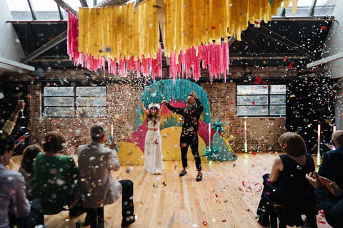 Wedding Confetti Biodegradable photo - Multicoloured