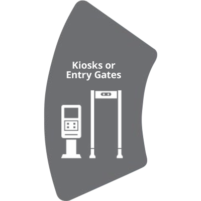 Kioska Or Entry Gates (Temperature Reader)
