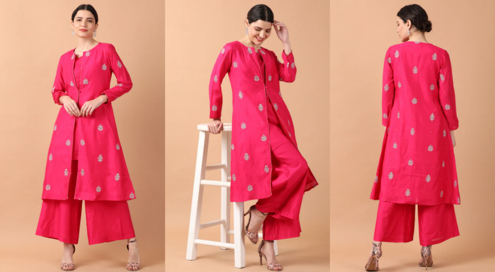 Party Wear Kurta Set