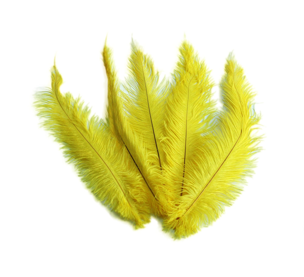 BOGO 50% Apple / Lime Green Ostrich Feathers 29-32 - SPADS