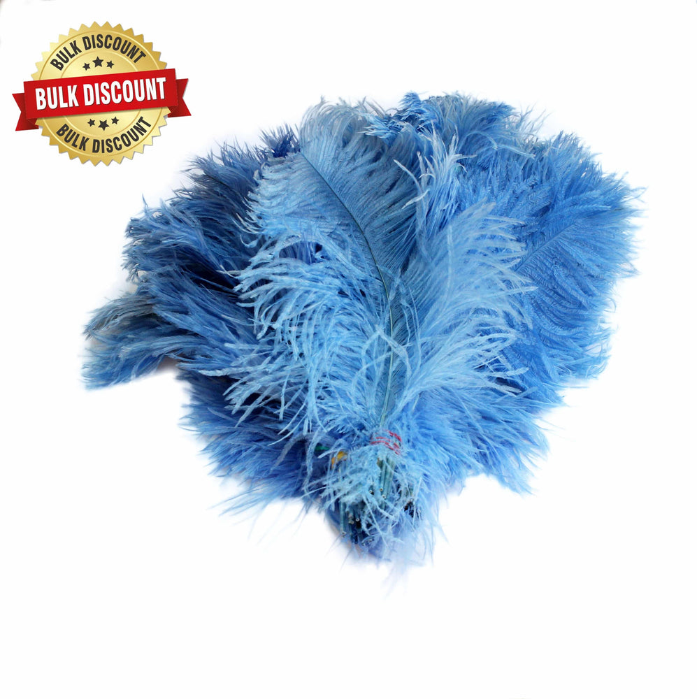 Bulk Ostrich Feathers-Damaged Femina - Dark Turquoise –  by  Zucker Feather Products, Inc.