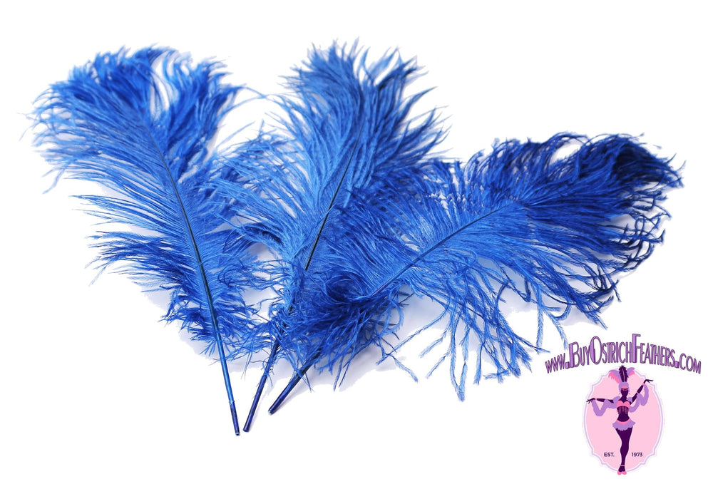 1/2 lb 14-17 Royal Blue Ostrich Feathers