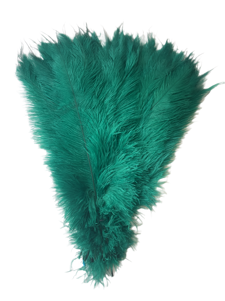 Belagio Ostrich Feather Trim, 6 Wide, Mint