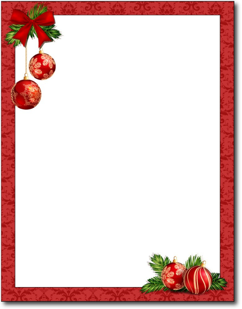 Printable Christmas Stationary Print Out Some Free Christmas Stationery