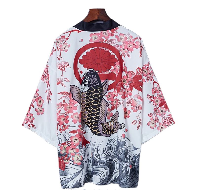 Kimono Imprimé Fleurs De Cerisier Style Japonais The Fashion Paradox