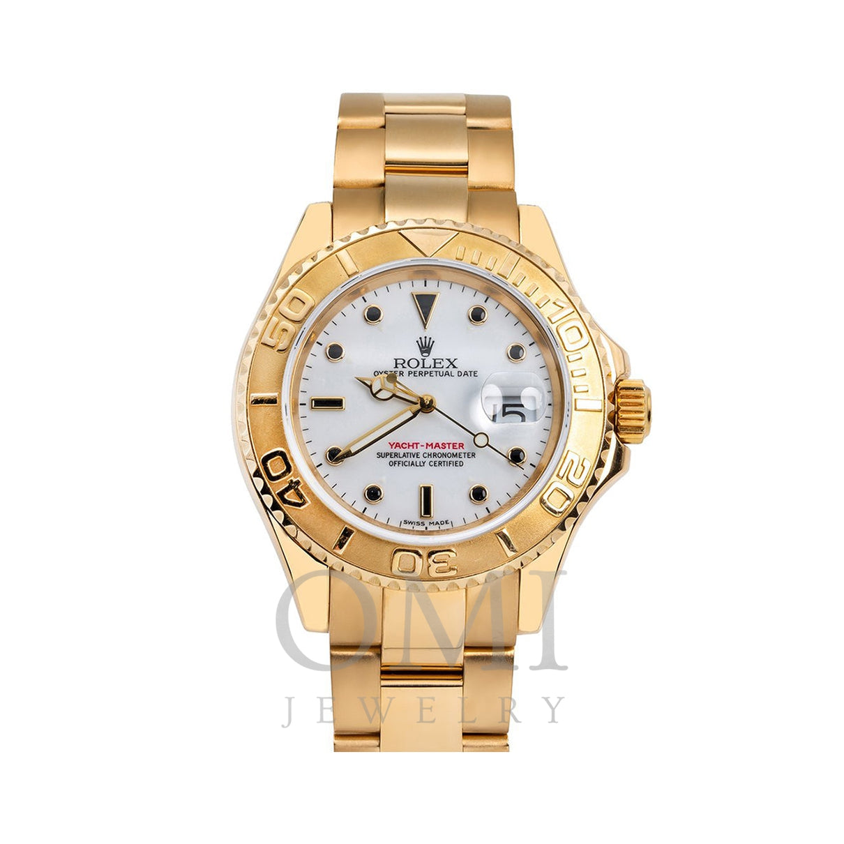 rolex yacht master yellow gold