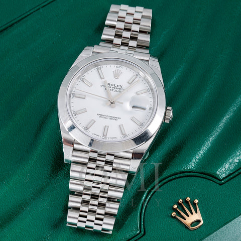 rolex 126300 white dial