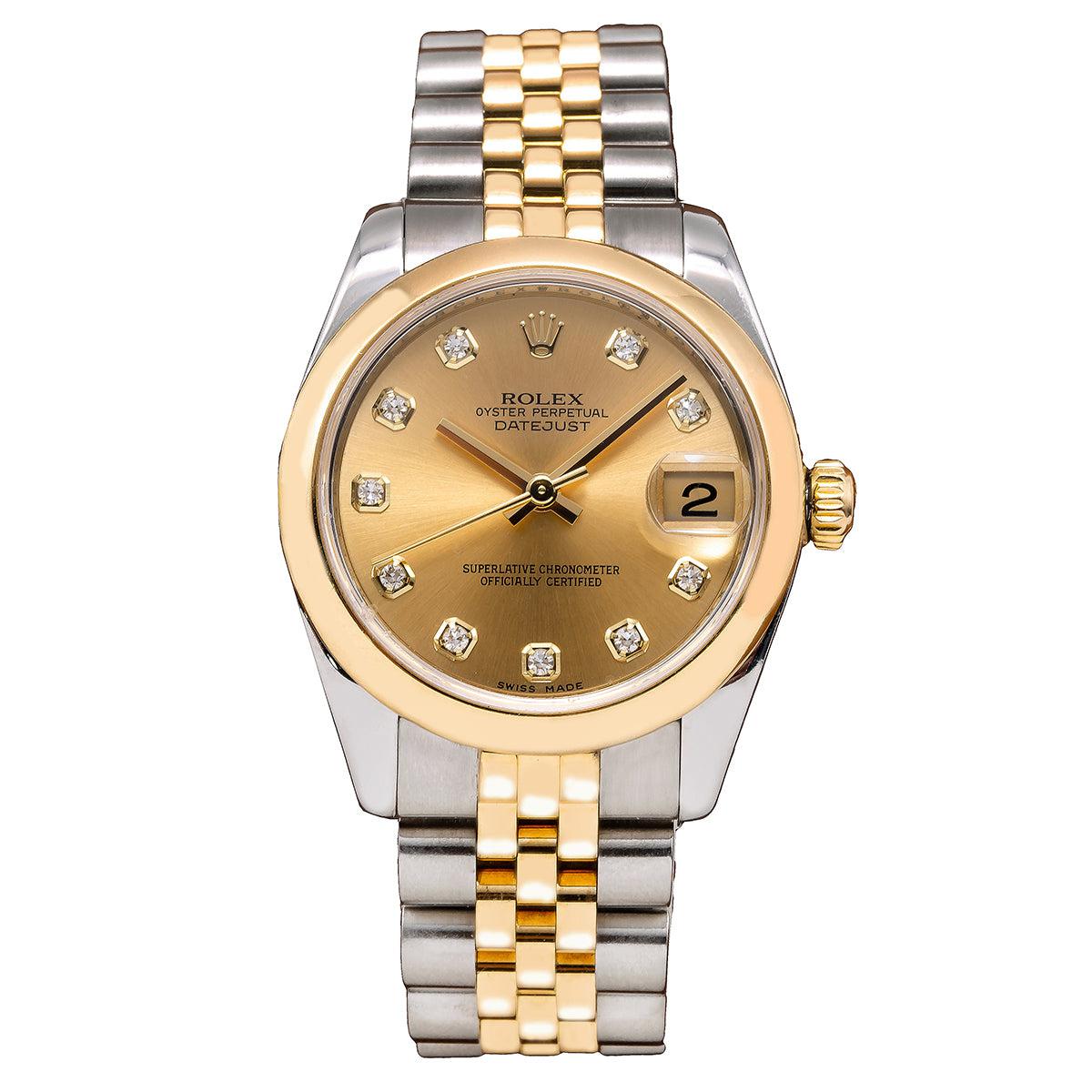 rolex 31mm two tone