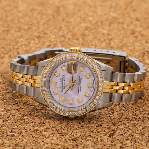 rolex datejust two tone 26mm