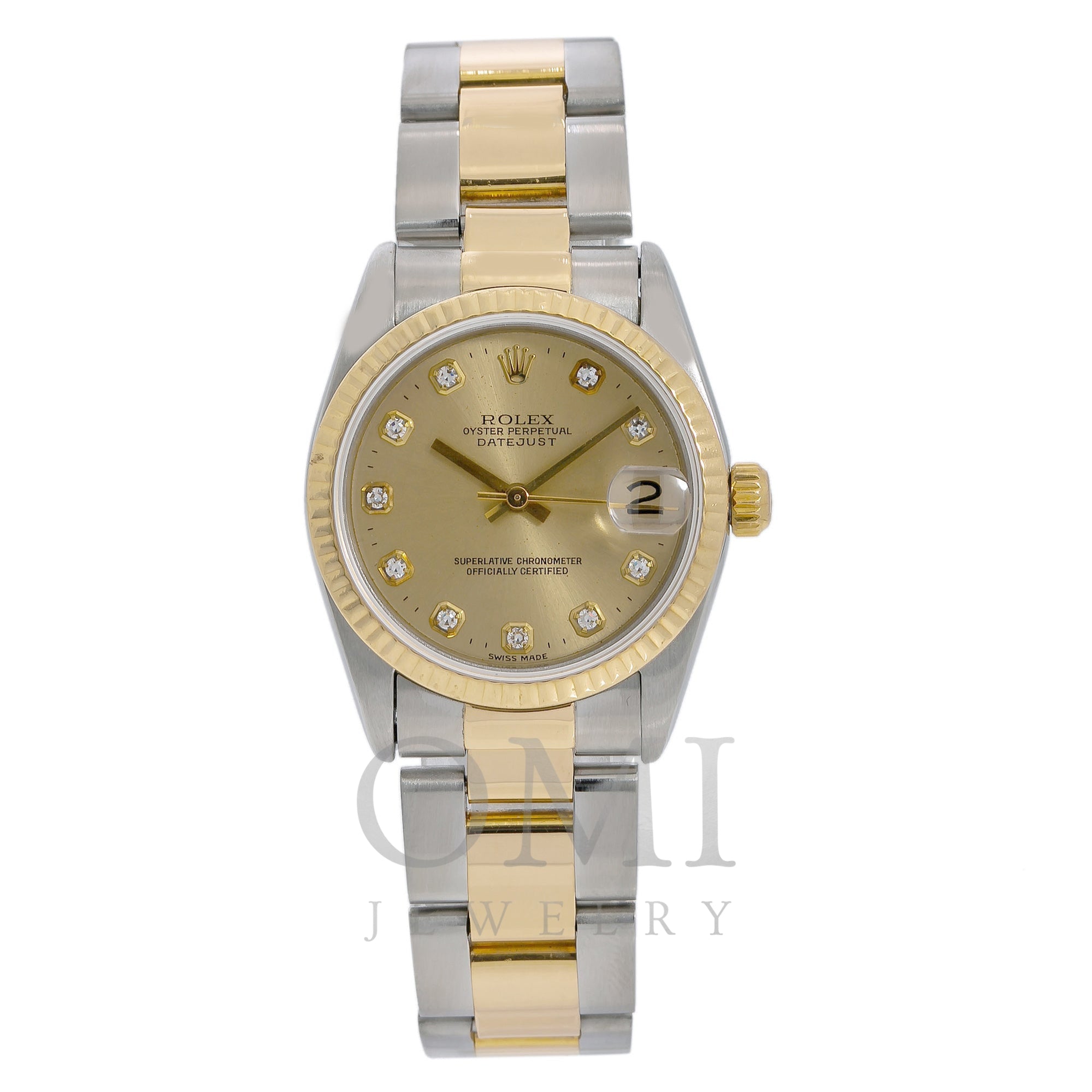 rolex 31mm two tone
