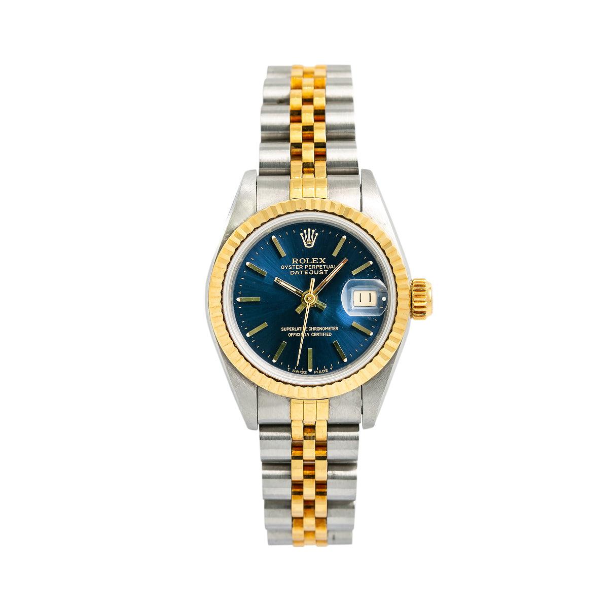 Rolex Lady-Datejust 69173 26MM Blue 