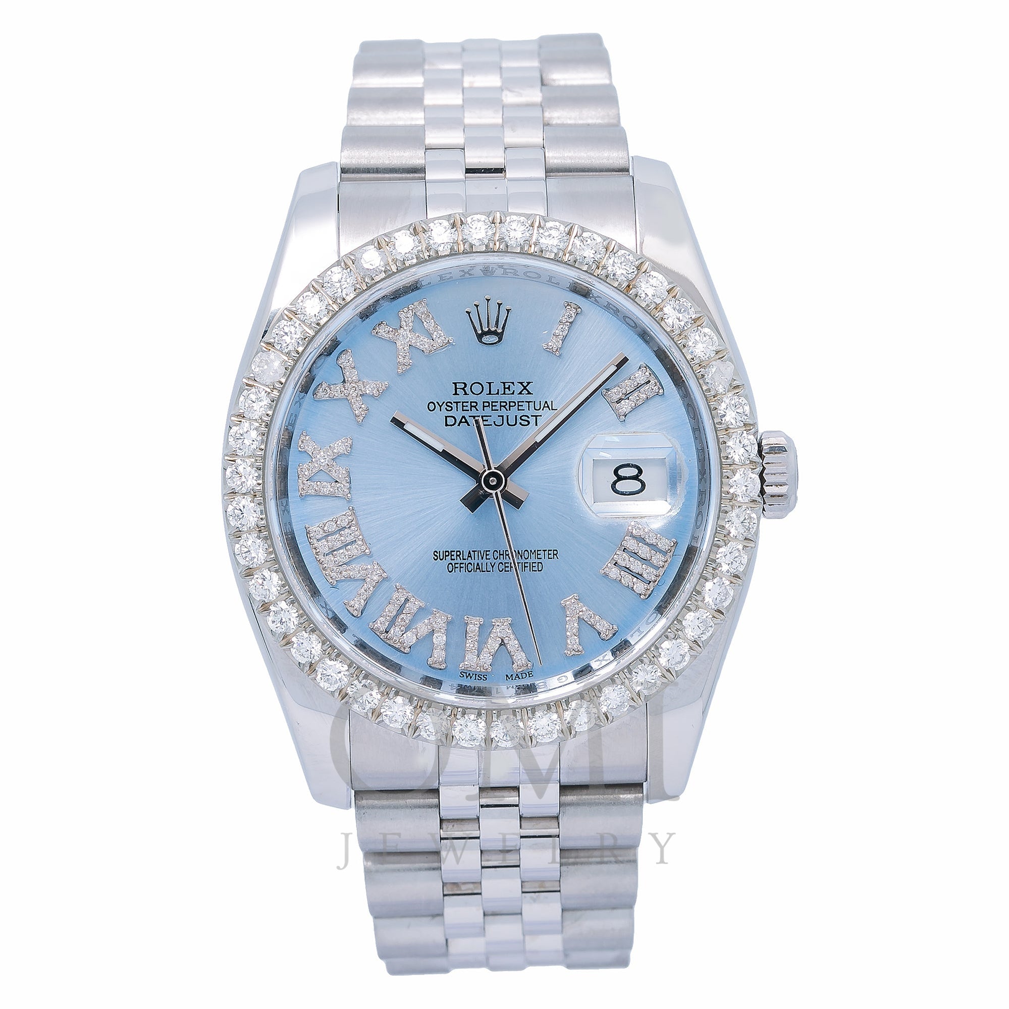 Rolex Datejust 116234 36MM Blue With Stainless Steel OMI Jewelry
