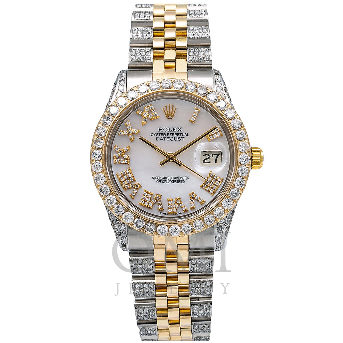 rolex 36mm mother of pearl