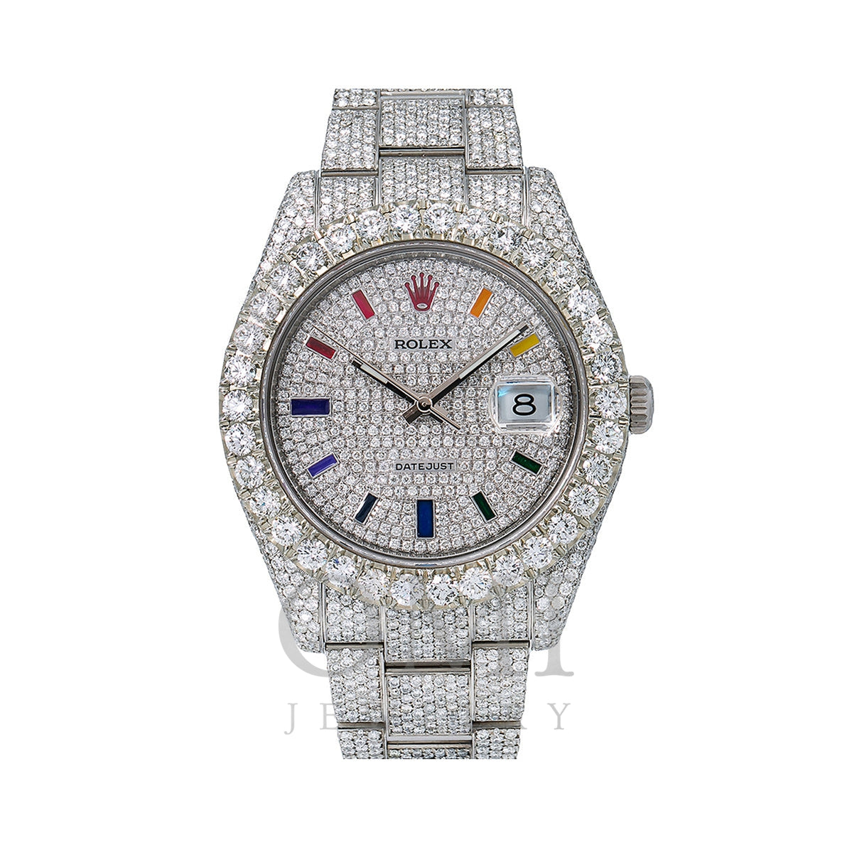 flower setting diamond rolex