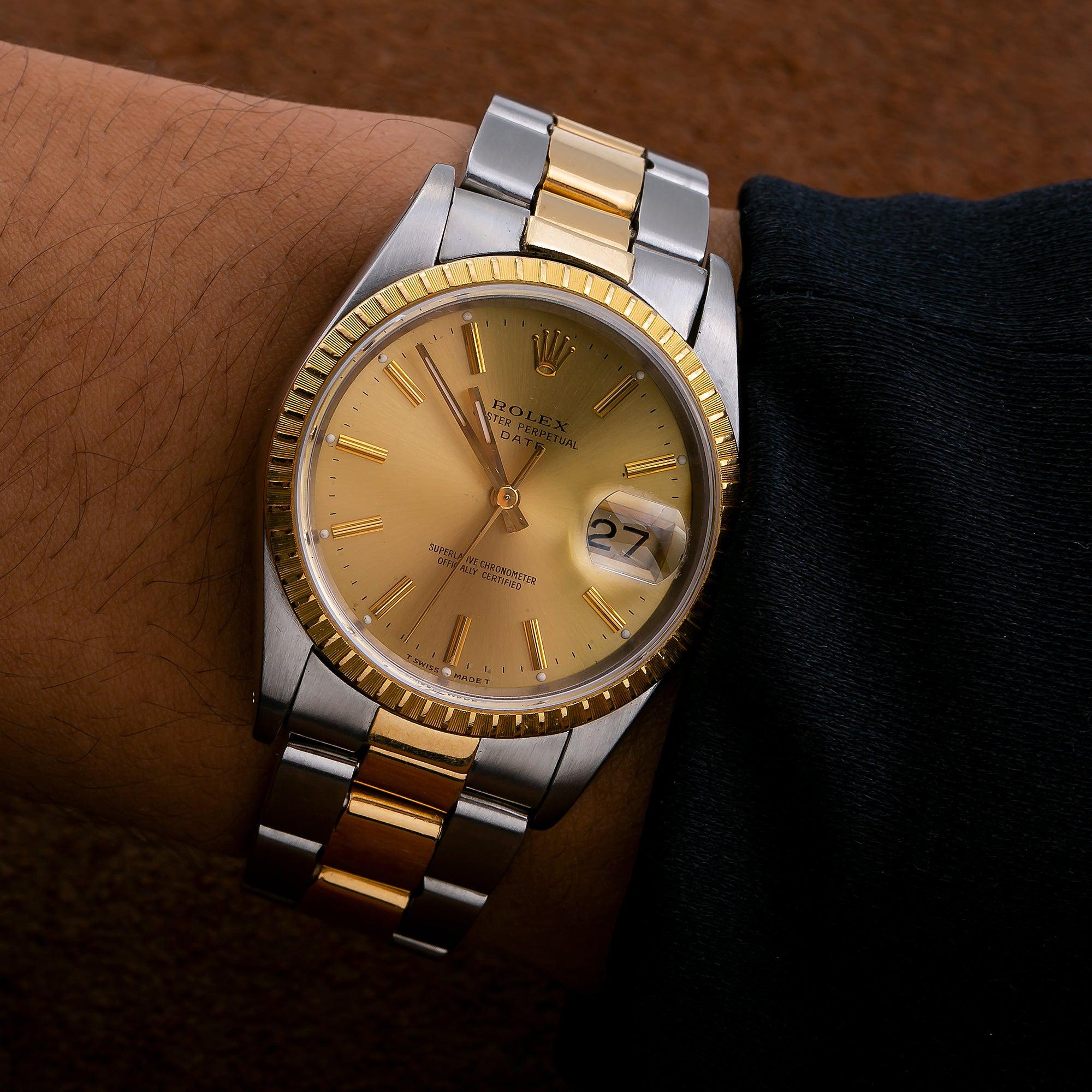 Rolex Oyster Perpetual Date 15233 34MM 