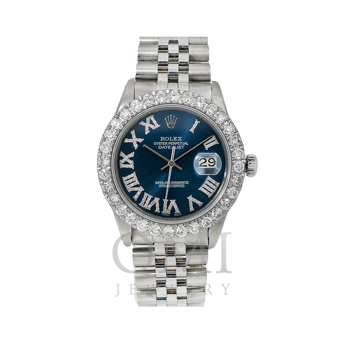 blue diamond watch