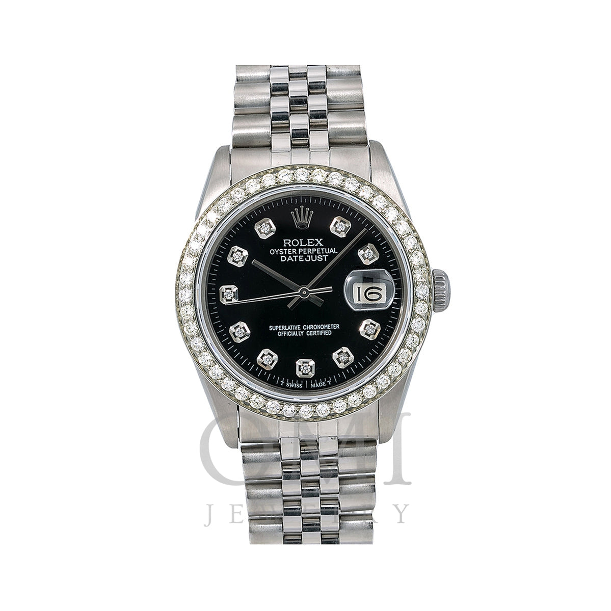 Rolex Oyster Perpetual Diamond Watch 