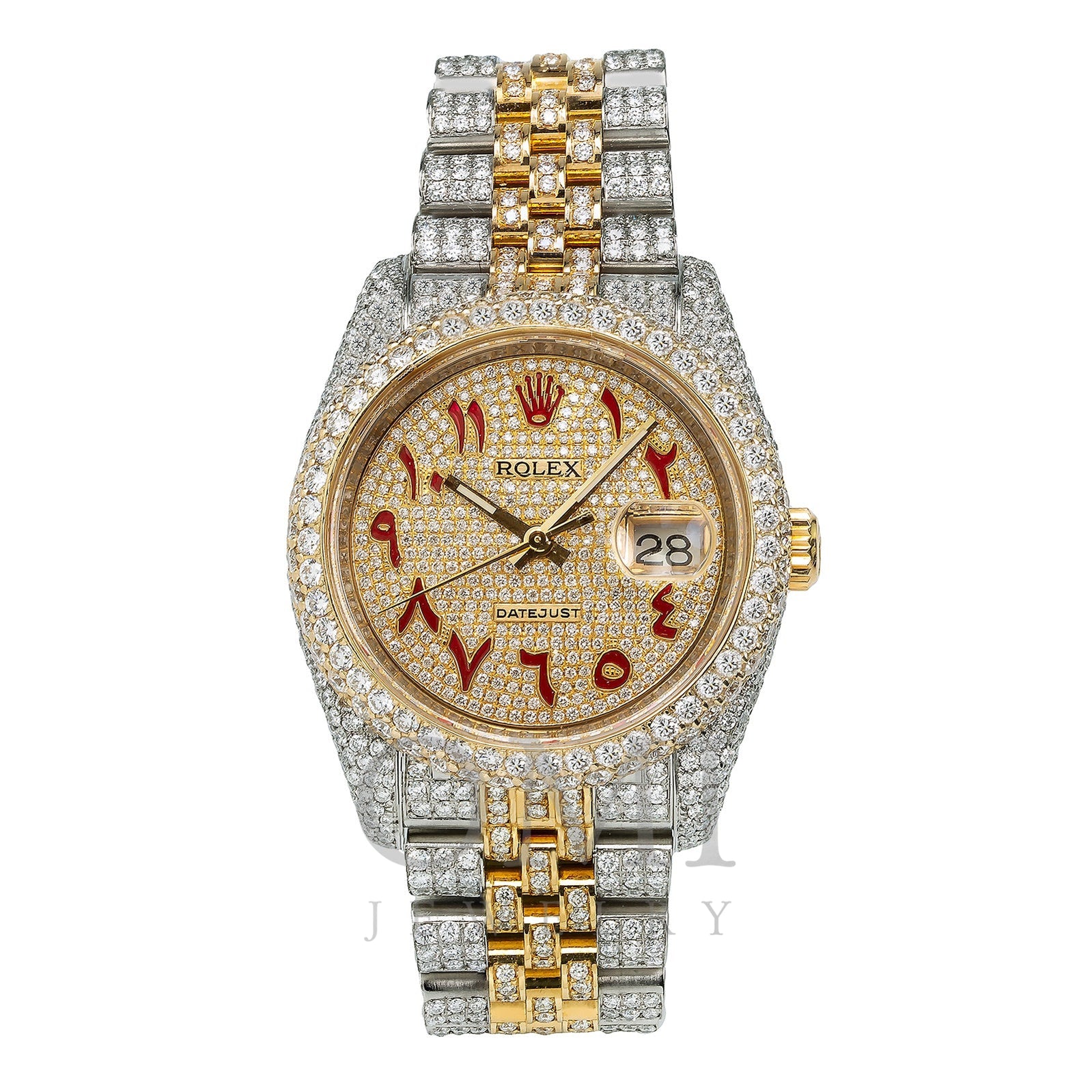 Rolex Diamond Watch, 116233 Champagne Arabic Numeral Di - OMI Jewelry
