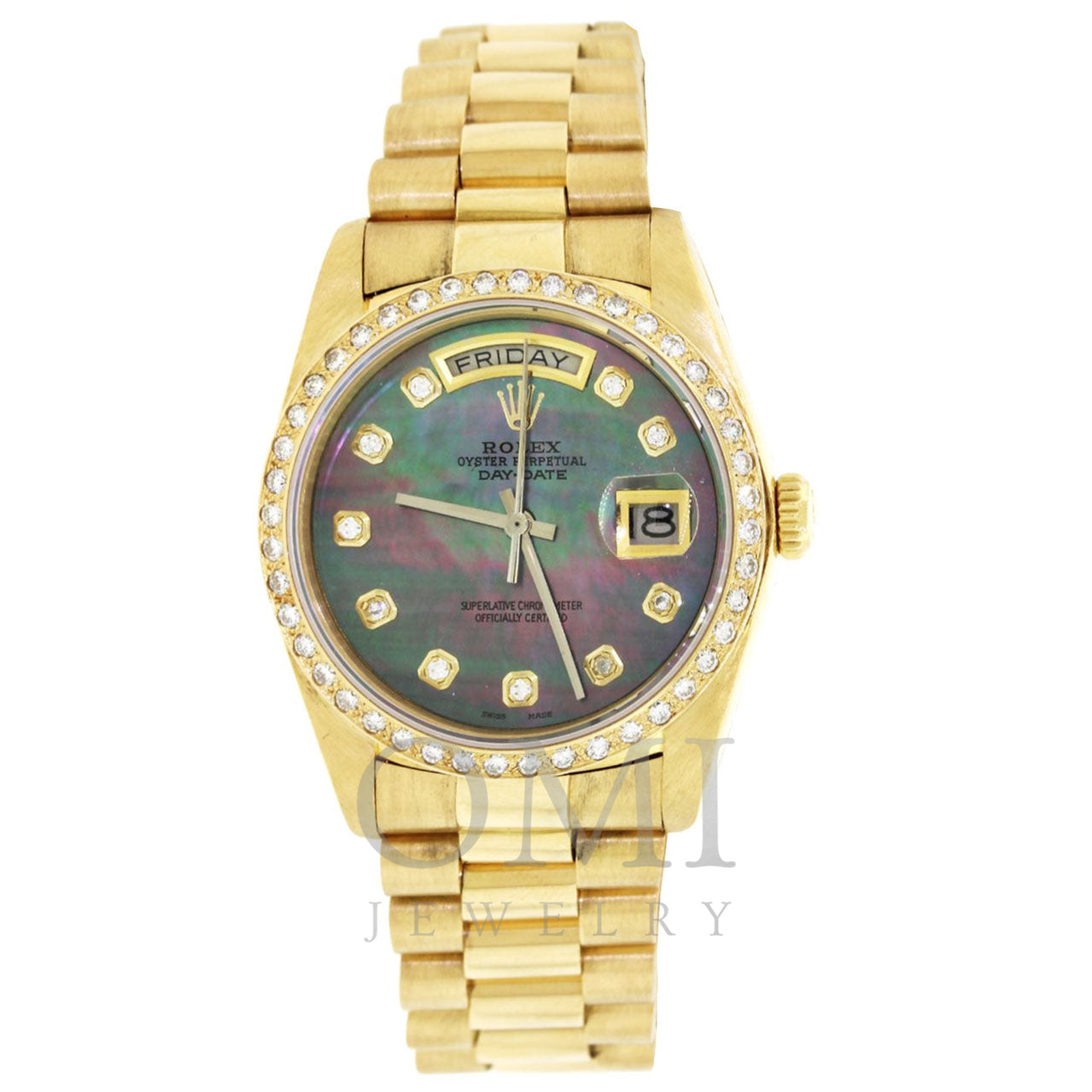 rolex presidential mother of pearl