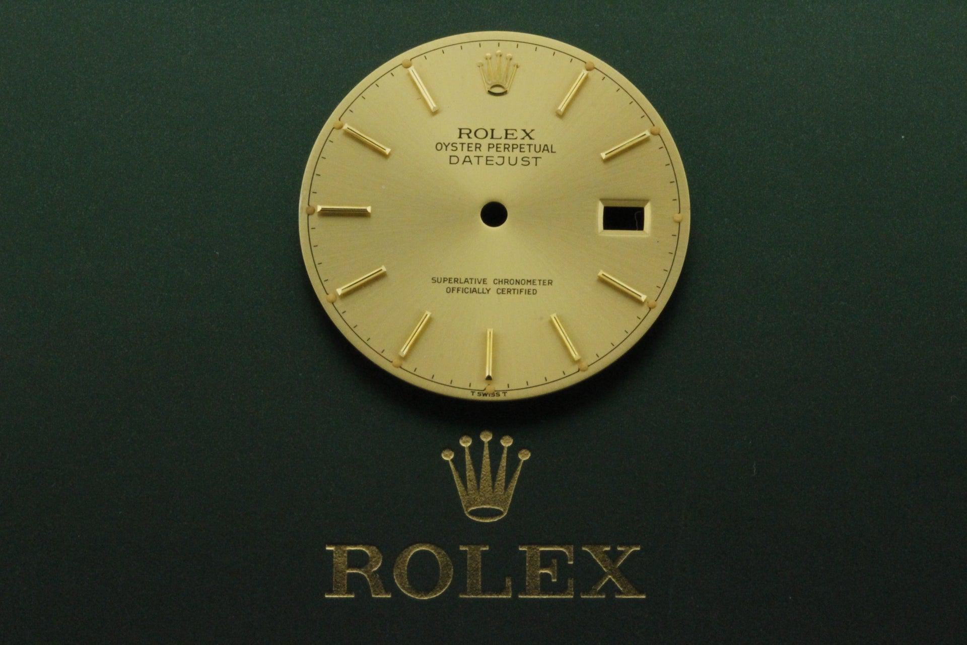 rolex datejust dial