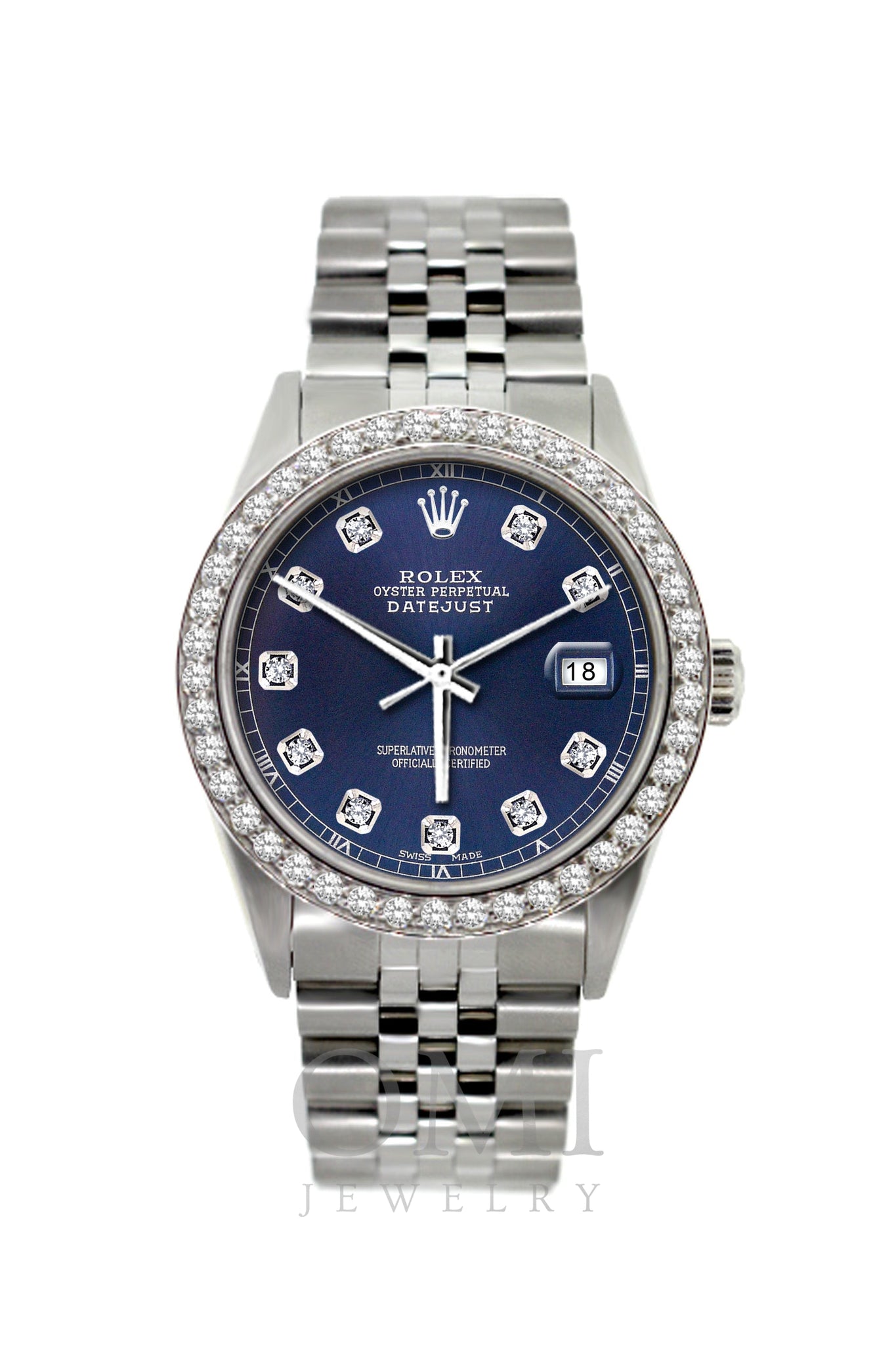 Rolex Datejust Diamond Watch, 36mm 