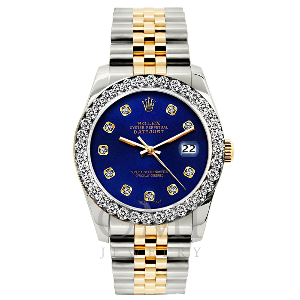 rolex women's diamond bezel watch