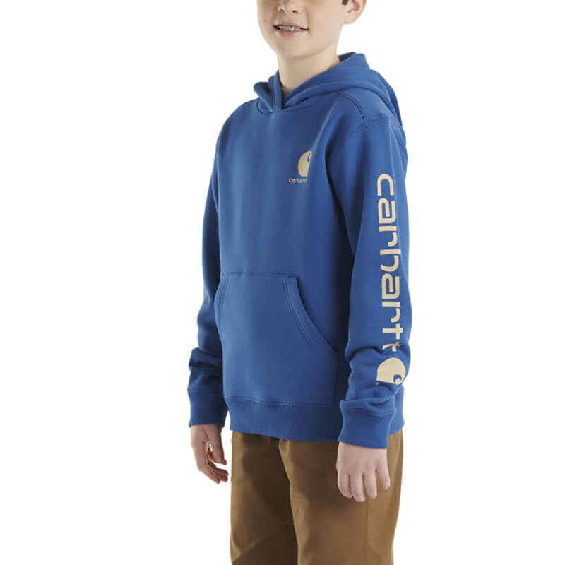 CP8509 - Carhartt Kid's Logo Fleece Full Zip Sweatshirt