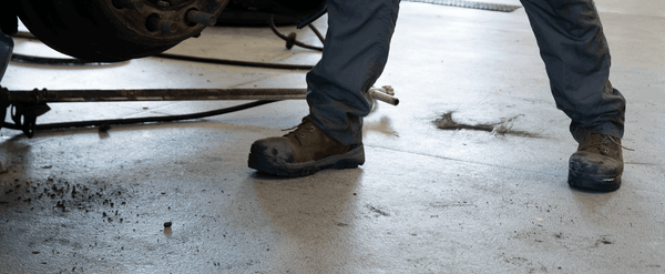 Standing on Concrete