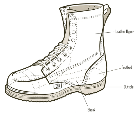Parts of a Boot