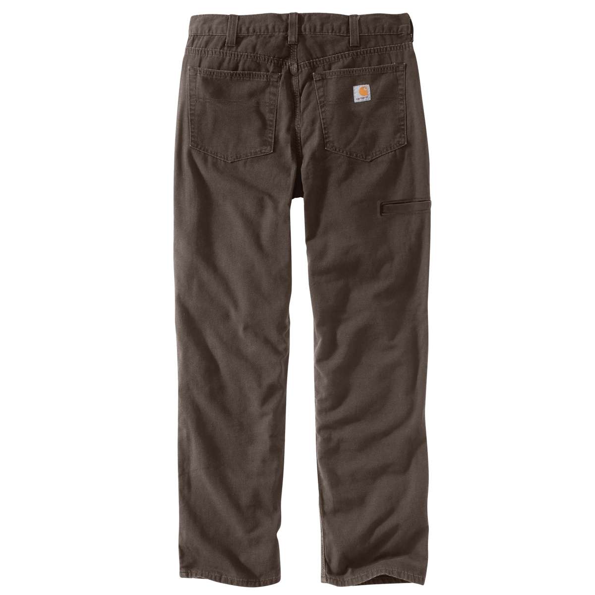 Carhartt Men's Relaxed Fit Carhartt Brown Canvas Work Pants (34 X 30) in  the Pants department at