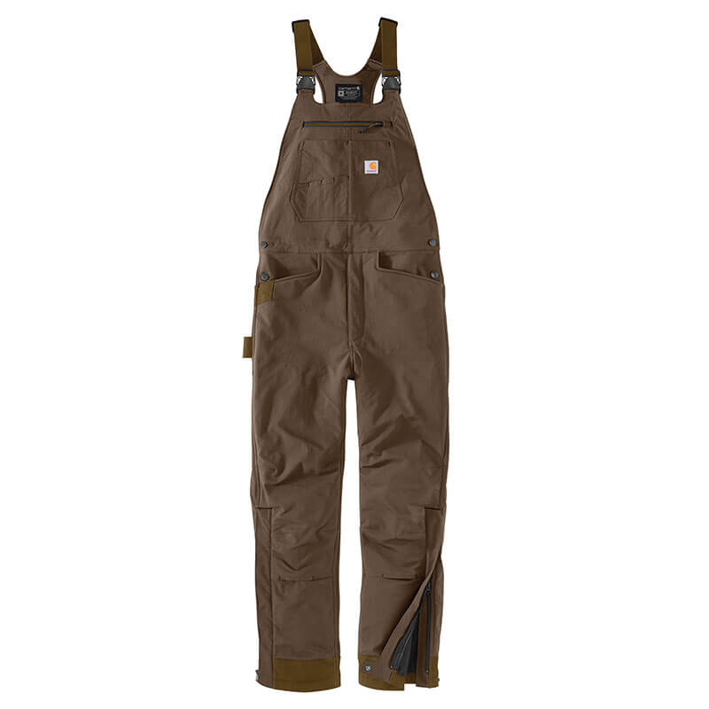 Carhartt Men's Loose Fit Washed Duck Insulated Pant | Brown | XL