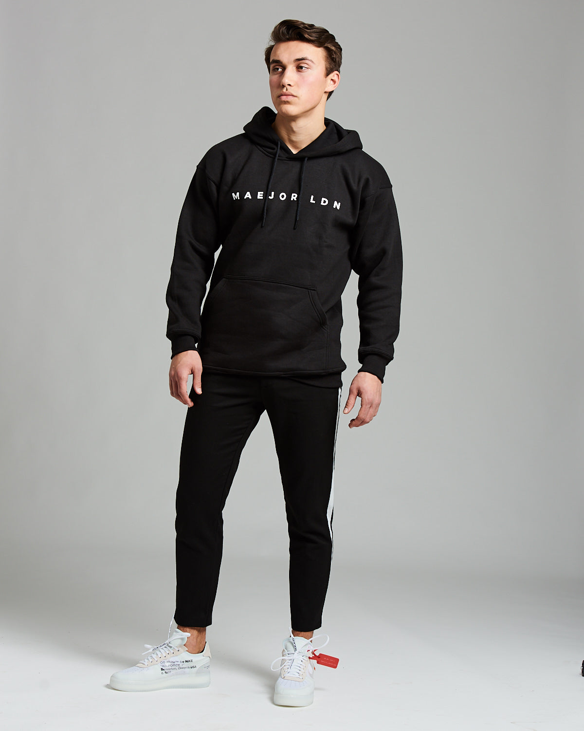 nike drop shoulder hoodie