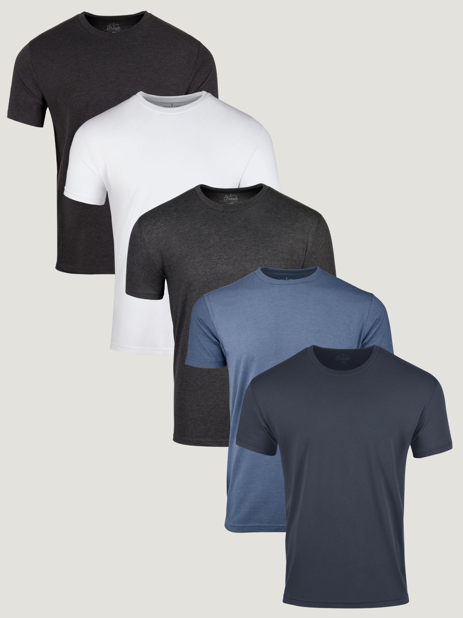 Best Sellers 5-Pack of Men’s T-Shirts | Fresh Clean Threads