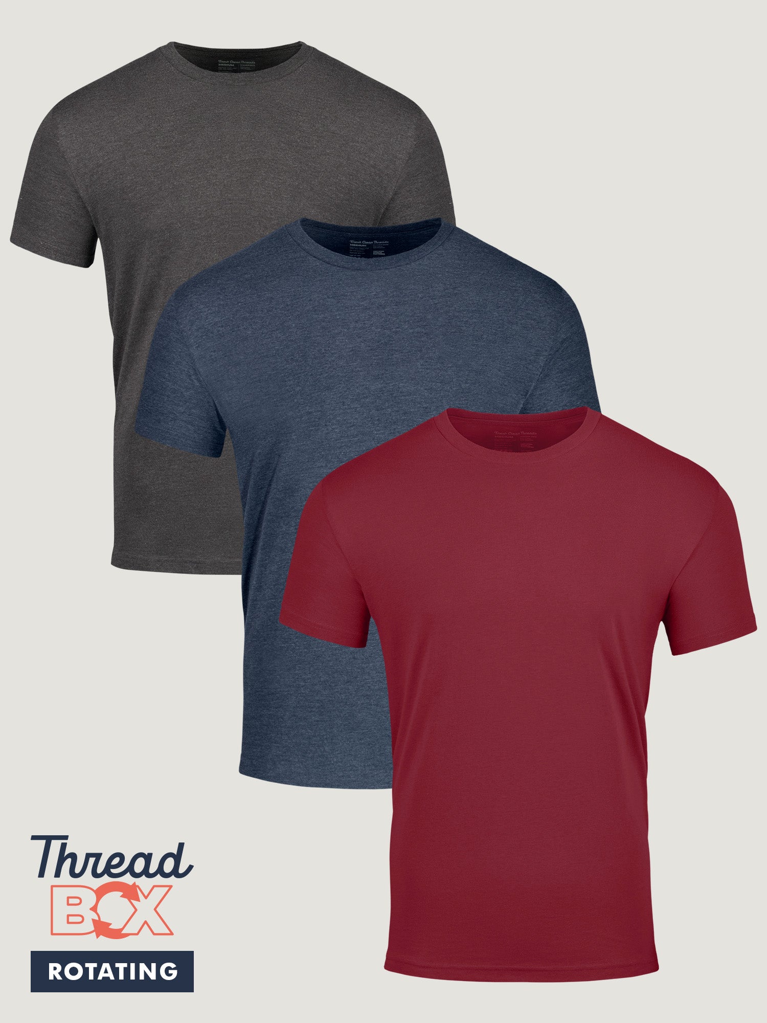 Bold 3-Pack of Men’s T-Shirts | Fresh Clean Threads