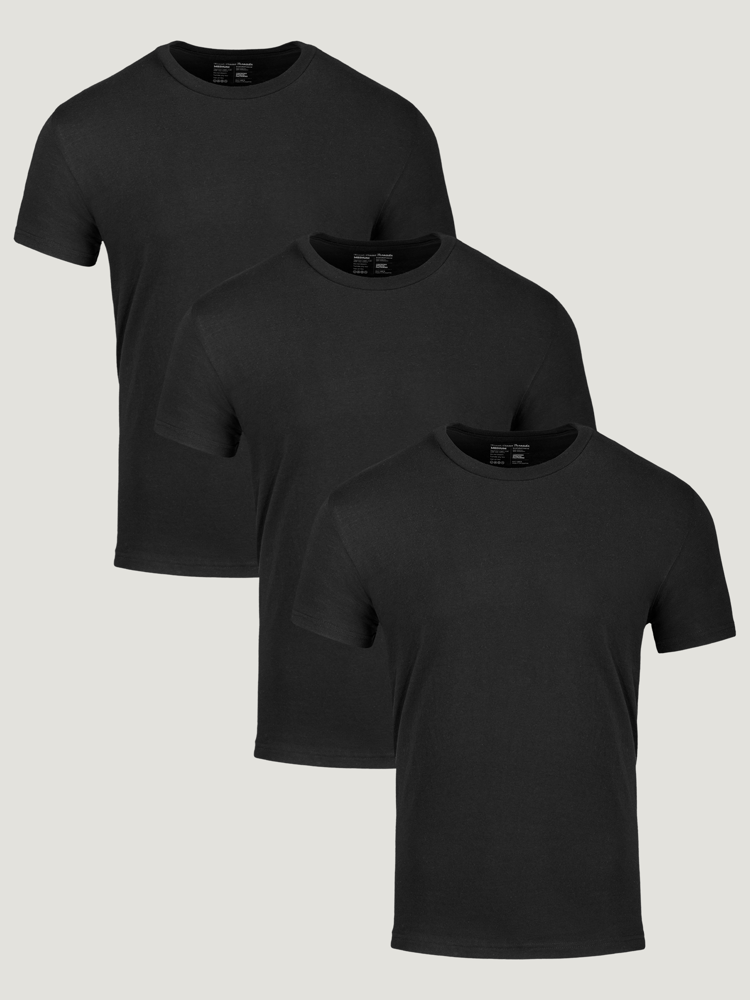 All Black Tee Shirt 3-Pack