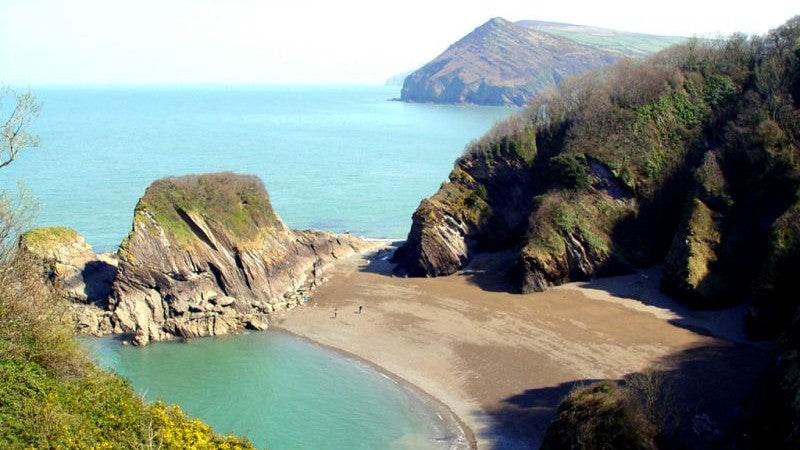 Broadsands Cove, Exmoor, England 