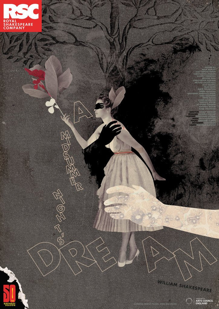 A Midsummer Night's Dream, 2011 posters & prints by Nancy Meckler