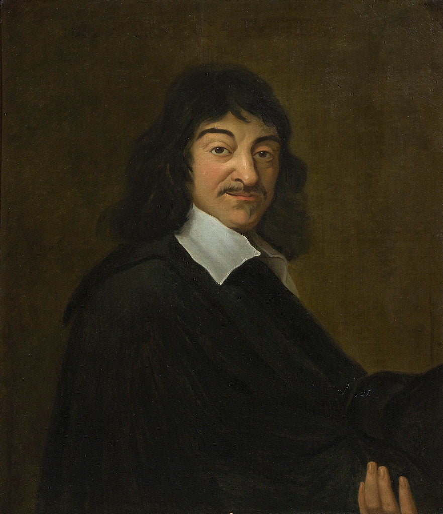 Portrait of Rene Descartes (1596-1650) posters & prints by unknown