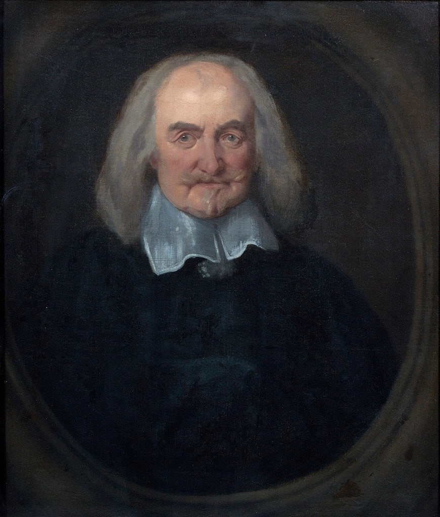 Portrait of Thomas Hobbes (15881679) posters & prints by Jan Baptist