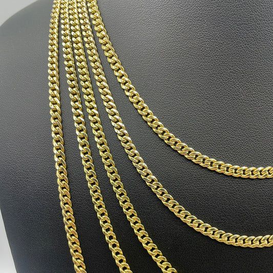 8 MM CUBAN LINK CHAIN (14k Gold) – goldfevermiami